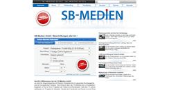 Desktop Screenshot of fahnenmast.sb-medien.com